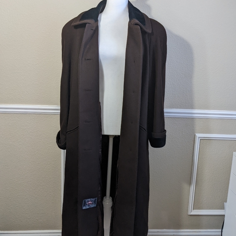 Vintage Alorna by Forstmann Women's Super Fina Stunning Wool Coat - Picture 11 of 11